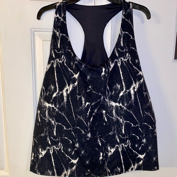 Old Navy Active Powersoft‎ Marble Crop Tank NEW - Picture 1 of 2